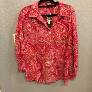 Ralph Lauren Plus 3x long sleeve Top